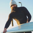 Load image into Gallery viewer, Pilgrim Surf + Supply Cashmere & Lambswool Blend Ribbed Hat - Icicle