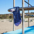 Load image into Gallery viewer, Pilgrim Surf + Supply Merino Wool Pennant Repeat Crew Sock - Blue
