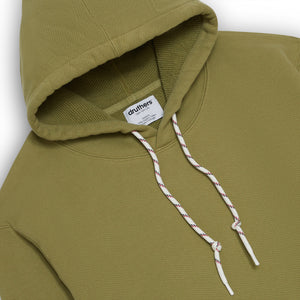 Organic Cotton 685 GSM French Terry Hooded Sweatshirt - Calliste Green