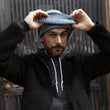 Load image into Gallery viewer, Organic Cotton Big Knit Balaclava - RED Melange SAMPLE SALE