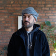 Load image into Gallery viewer, Organic Cotton Big Knit Balaclava - RED Melange SAMPLE SALE