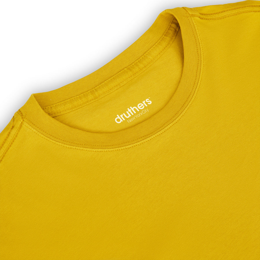 Certified Organic Cotton T-Shirt - Mustard