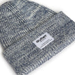 Load image into Gallery viewer, Merino Wool Big Knit Beanie - Navy Melange