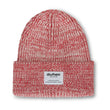 Load image into Gallery viewer, Merino Wool Big Knit Beanie - Red Melange