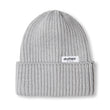 Load image into Gallery viewer, Merino Wool Big Knit Cardigan Beanie - Grey Heather