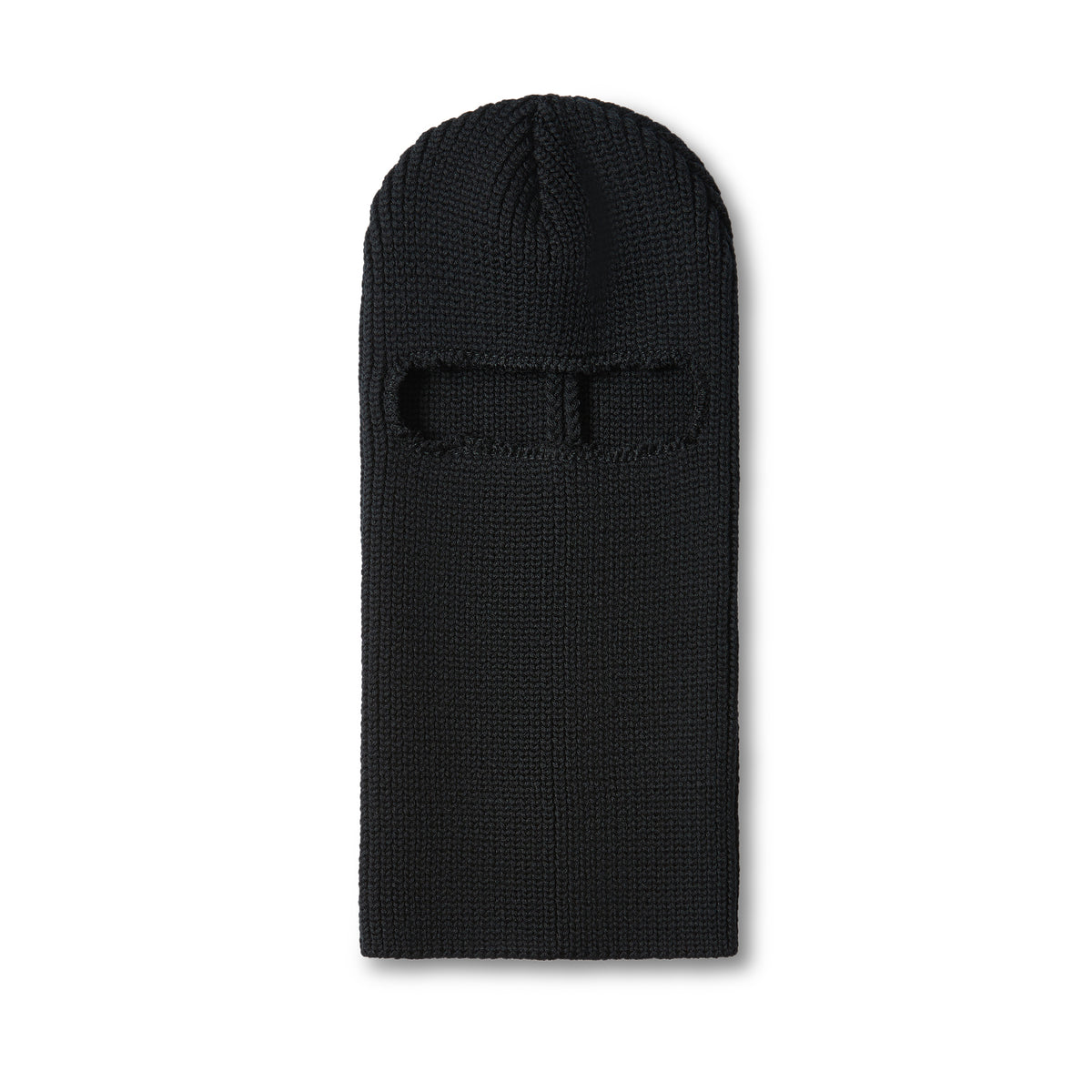Merino Wool Big Knit Balaclava - Black – Druthers NYC