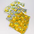 Load image into Gallery viewer, Organic Cotton Watercolor Lemons Boxer Short