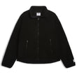 Load image into Gallery viewer, Italian Bonded Sherpa Fleece Jacket - Caviar