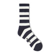 Load image into Gallery viewer, Luxury Yarn Stripe Crew Sock