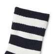 Load image into Gallery viewer, Luxury Yarn Stripe Crew Sock