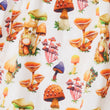 Load image into Gallery viewer, Organic Cotton Seb Gorey Watercolor Shrooms Boxer Short - White