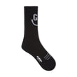 Load image into Gallery viewer, Goudron Marseille Organic Smile Sock - Black