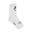 Load image into Gallery viewer, Goudron Marseille Organic Smile Sock - White