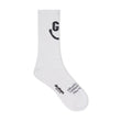 Load image into Gallery viewer, Goudron Marseille Organic Smile Sock - White