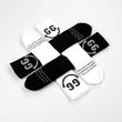 Load image into Gallery viewer, Goudron Marseille Organic Smile Sock - White