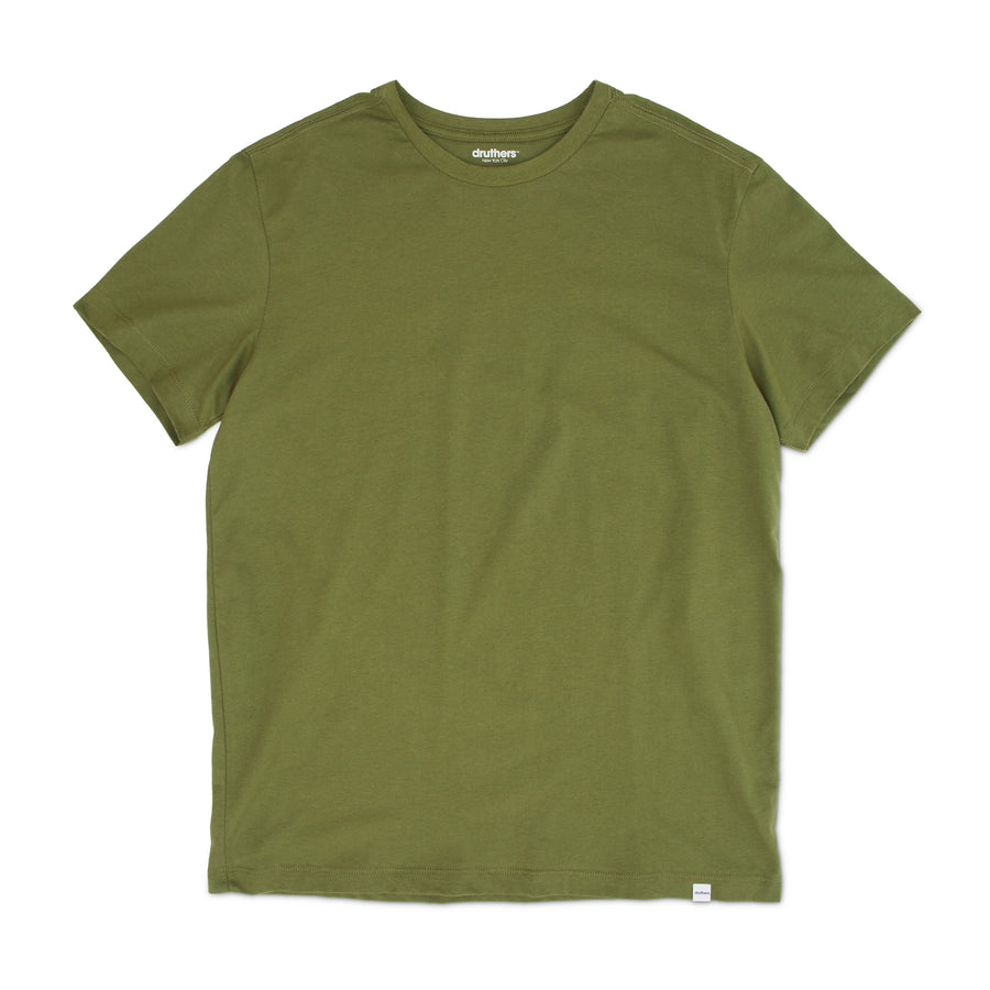 Certified Organic Cotton T-Shirt - Olive