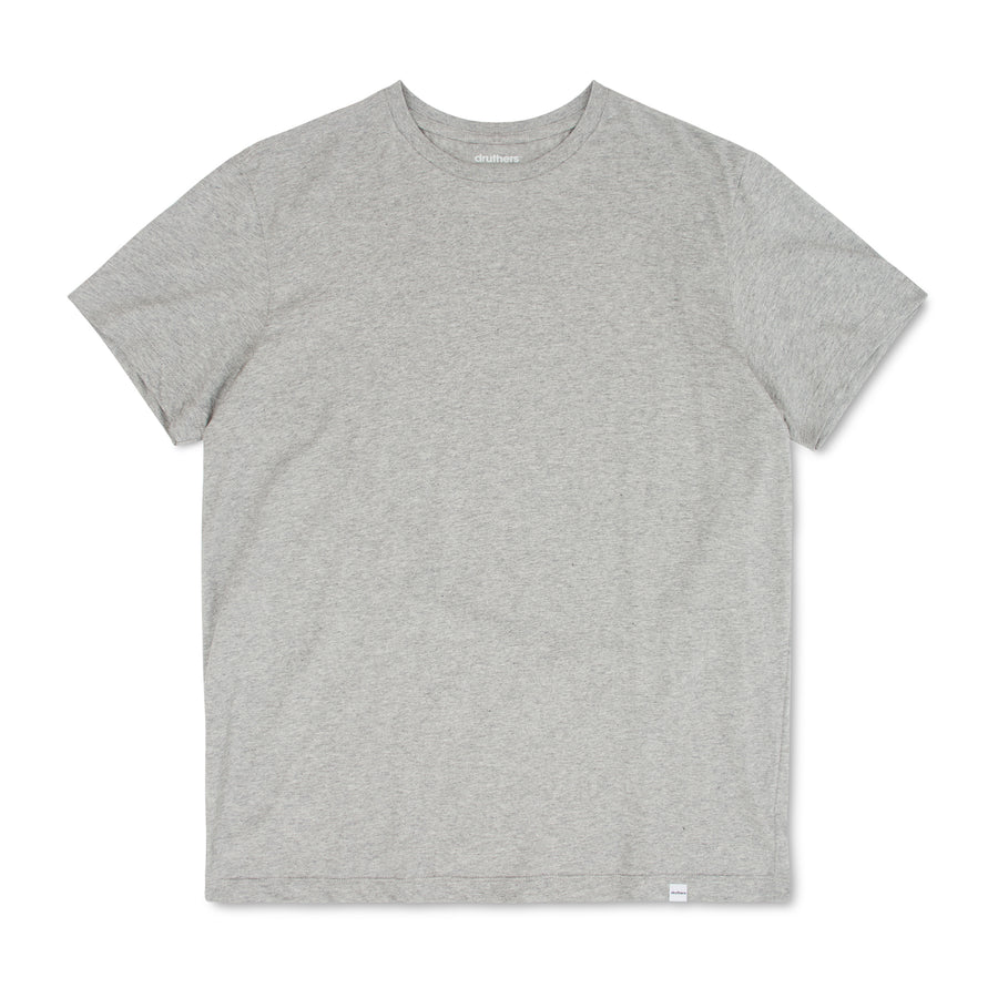 Certified Organic Cotton T-Shirt - Grey Heather