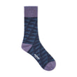 Load image into Gallery viewer, Pilgrim Surf + Supply Merino Wool Pennant Repeat Crew Sock - Blue