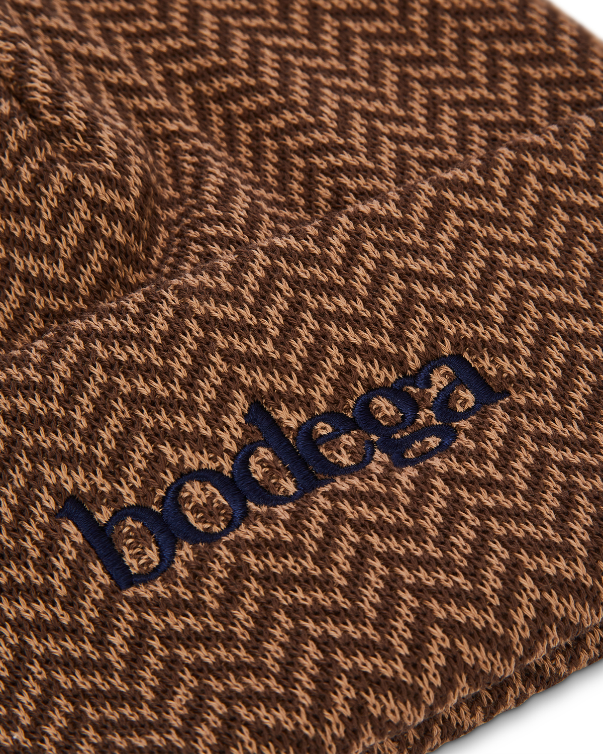 Bodega Organic Cotton Herringbone Beanie