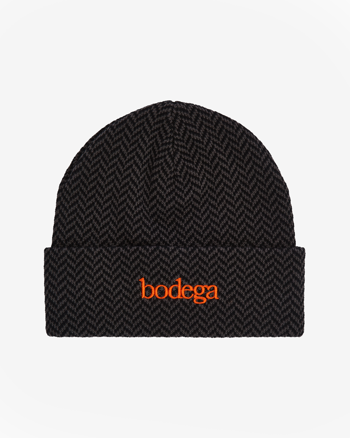 Bodega Organic Cotton Herringbone Beanie