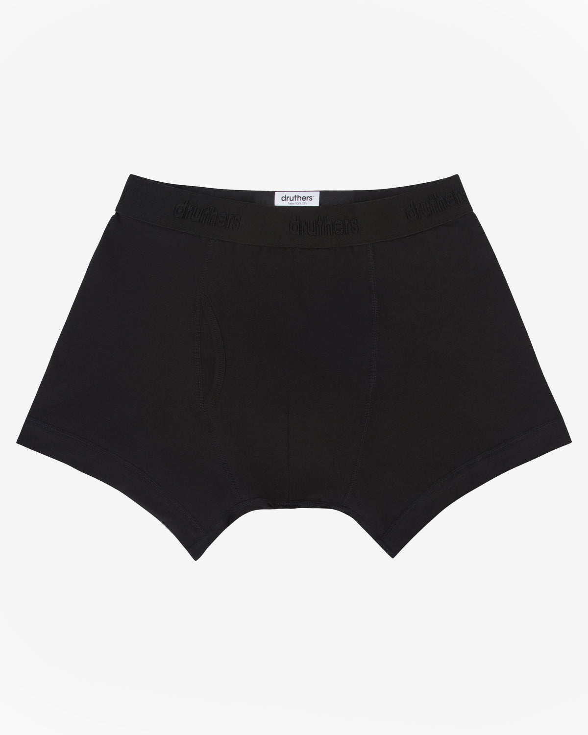 Organic Cotton Boxer Briefs - Black