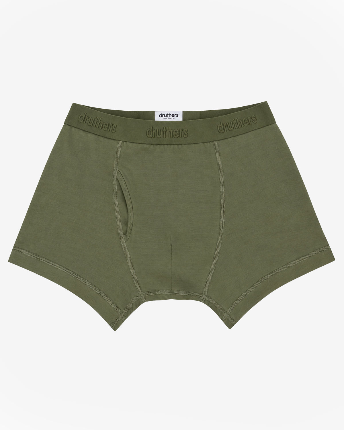 Organic Cotton Boxer Briefs - CAPULET OLIVE