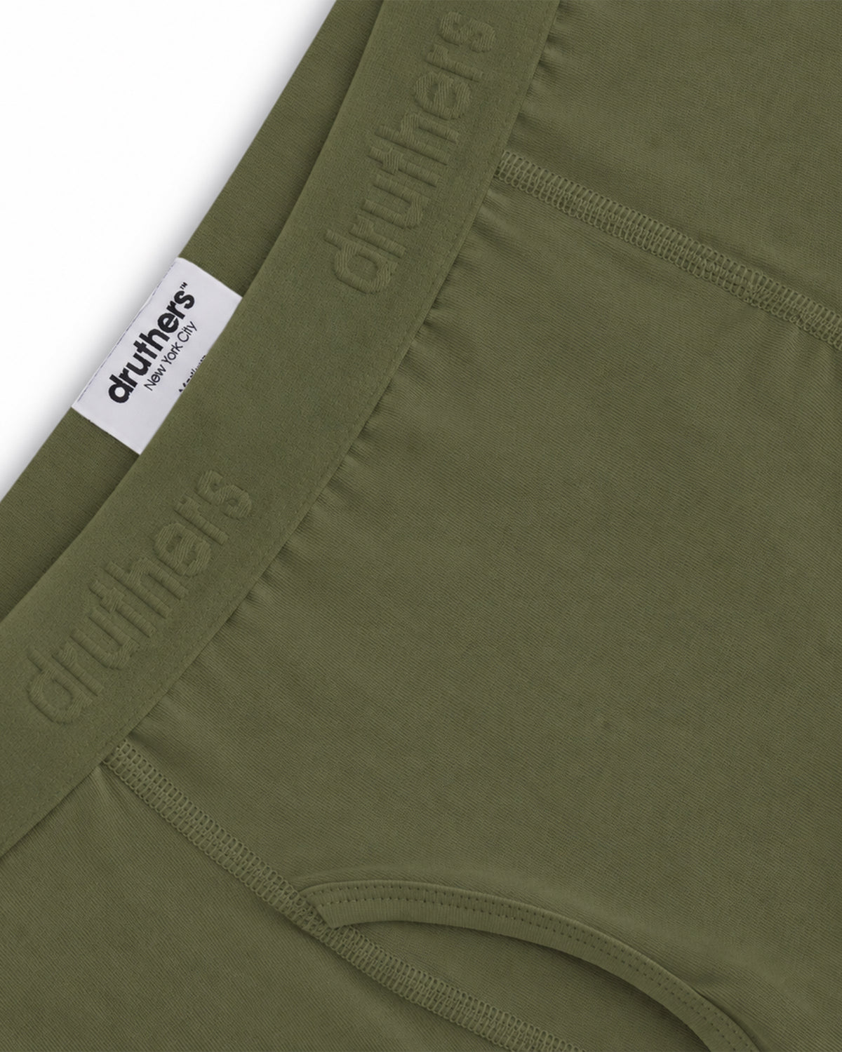 Organic Cotton Boxer Briefs - CAPULET OLIVE
