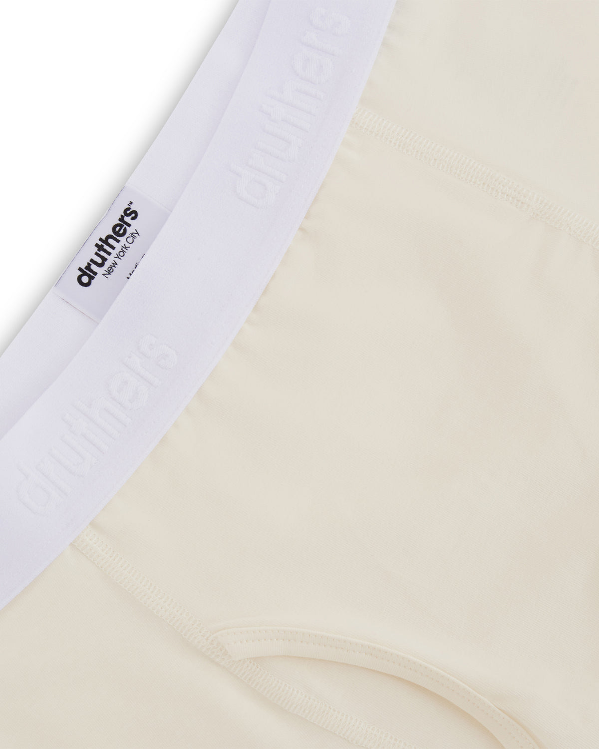 Organic Cotton Boxer Briefs - Off White