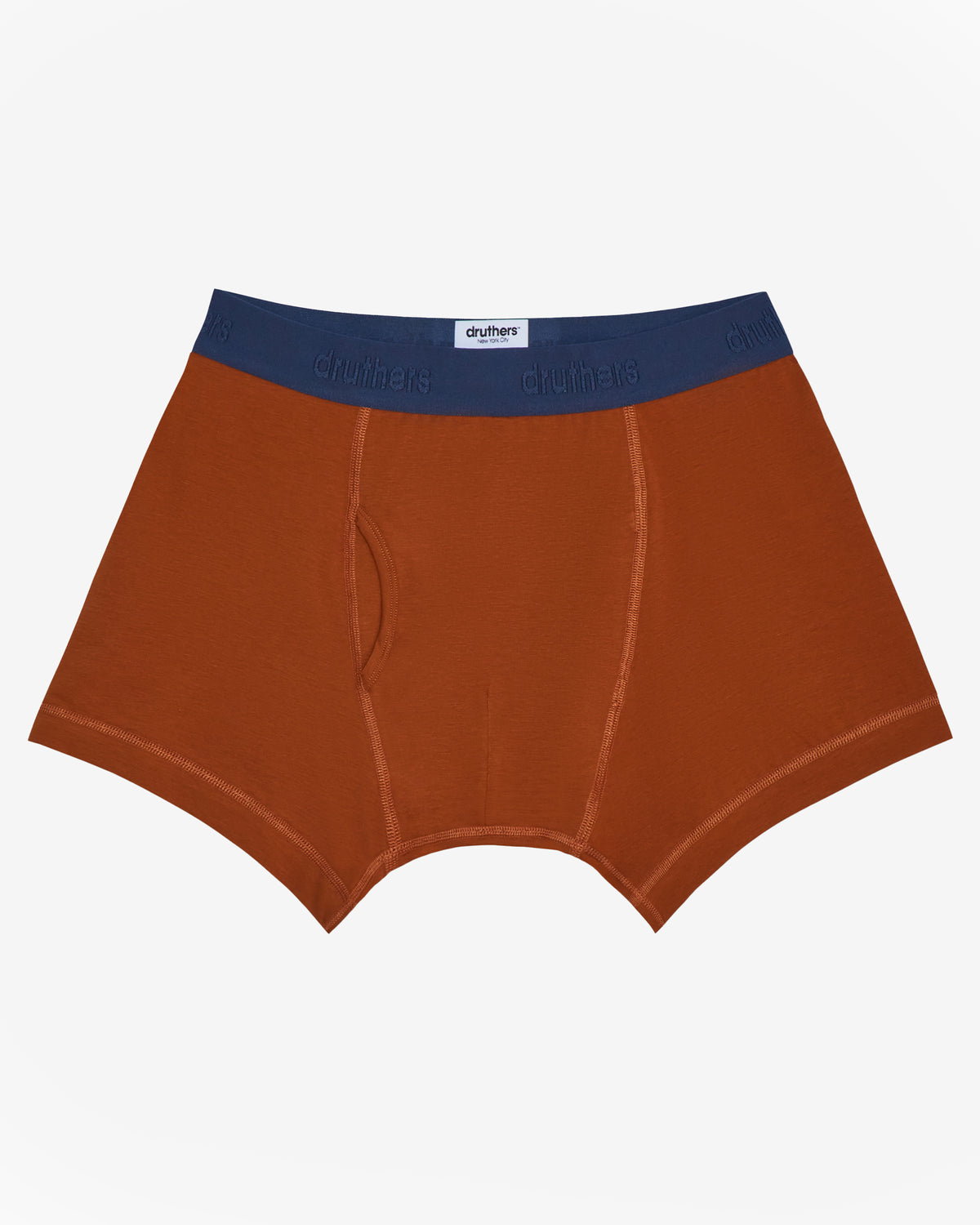 Organic Cotton Boxer Briefs - Terra Cotta