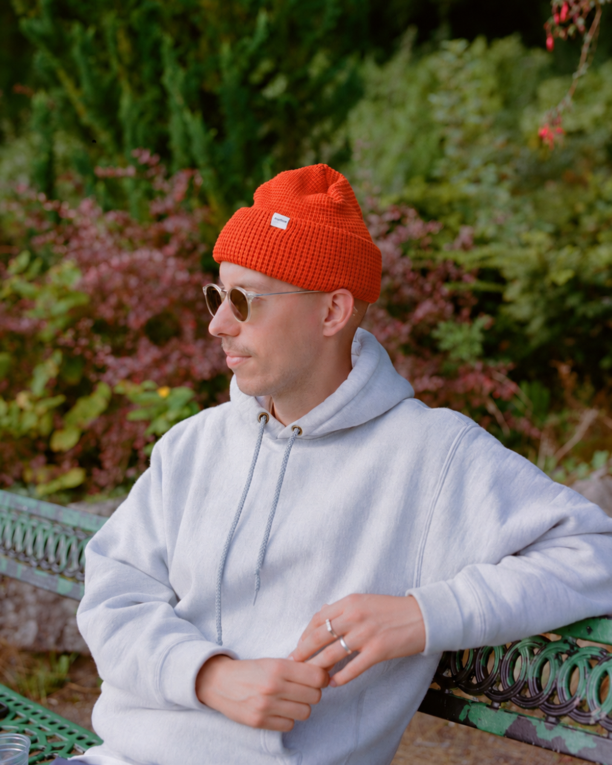 Organic Cotton Waffle Knit Beanie