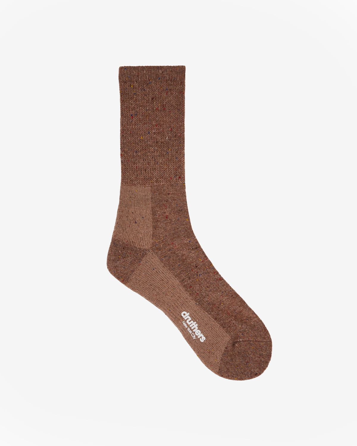 Pilgrim Surf + Supply Cashmere & Lambswool Blend Defender Boot Sock - Chestnut