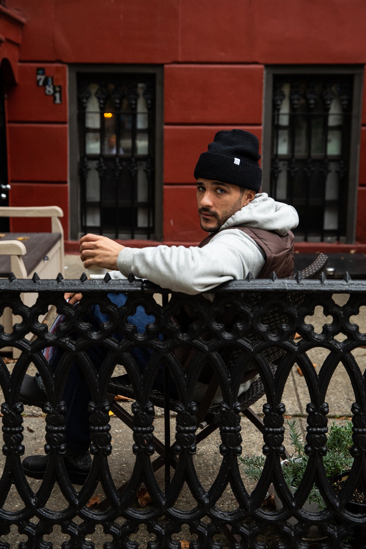 Organic Cotton Waffle Knit Beanie