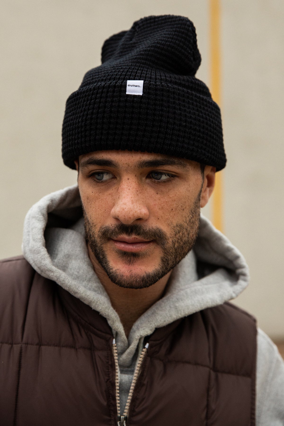 Organic Cotton Waffle Knit Beanie