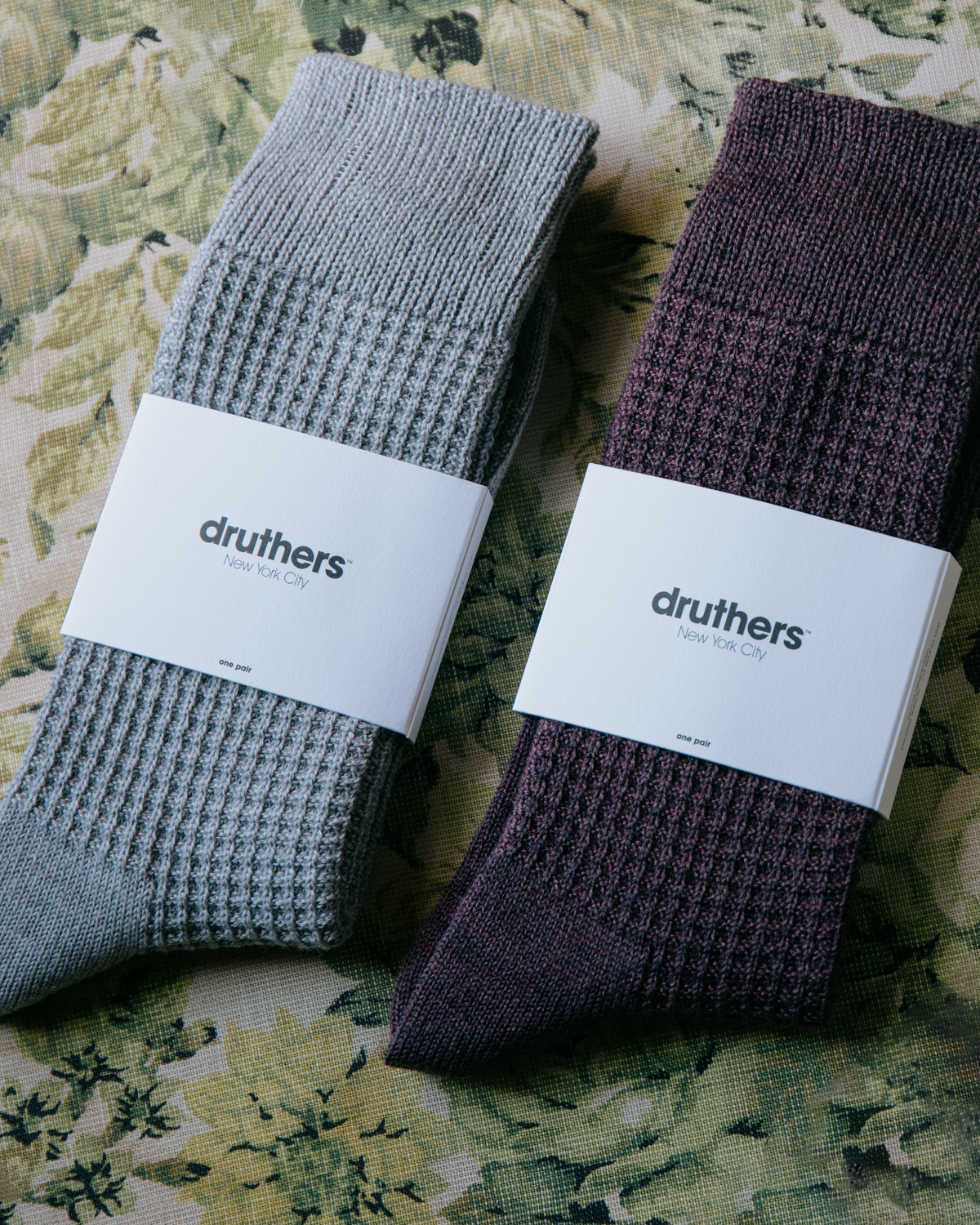 Merino Wool Waffle Sock