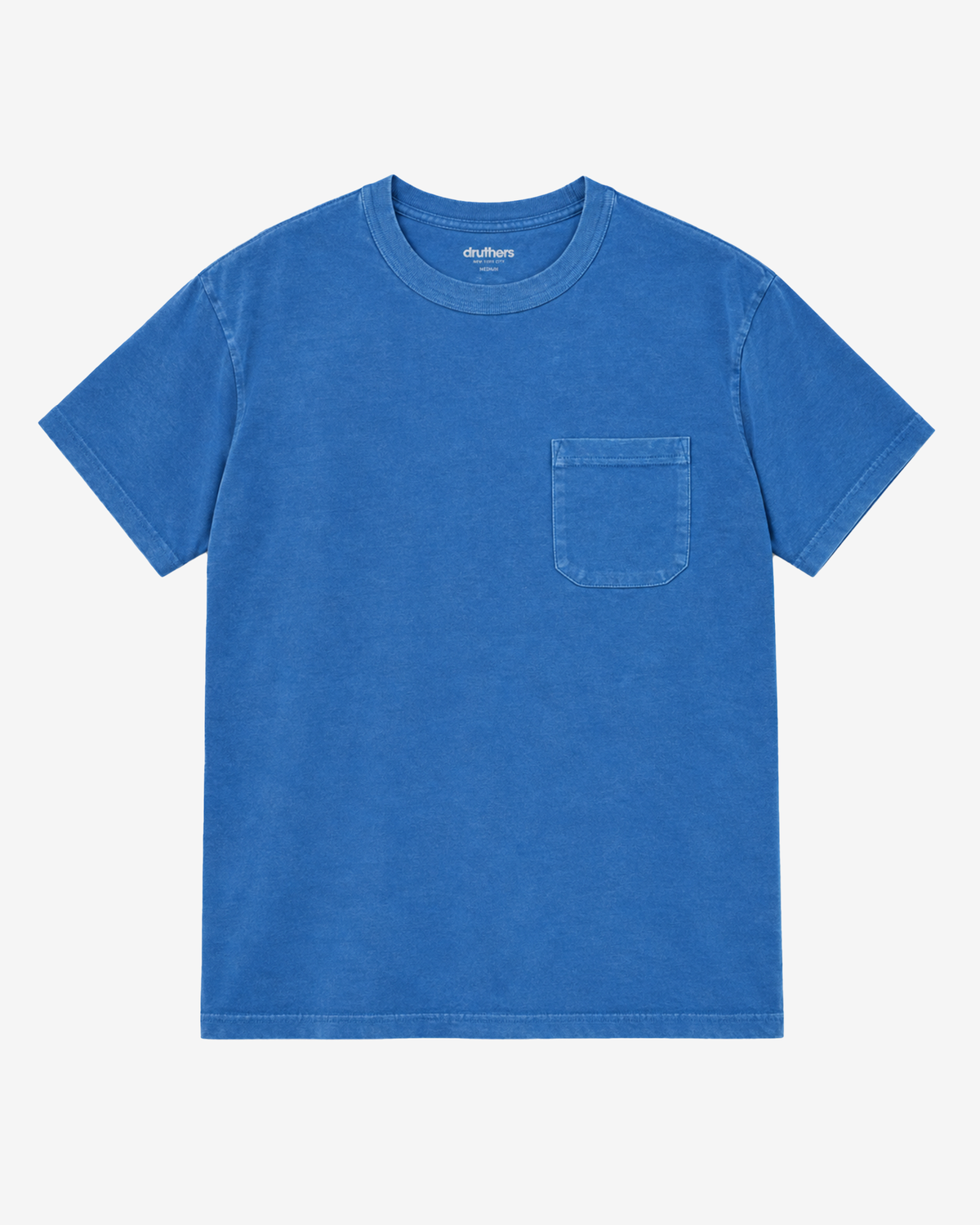 Washed Organic Cotton Pocket Tee