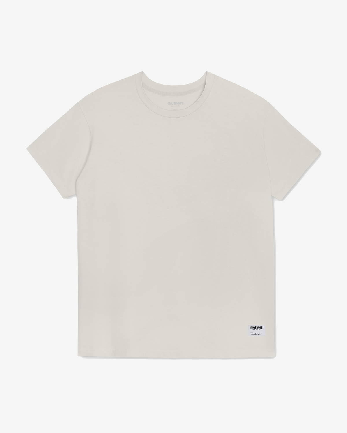 Heavyweight Organic Cotton T-Shirt - Caviar