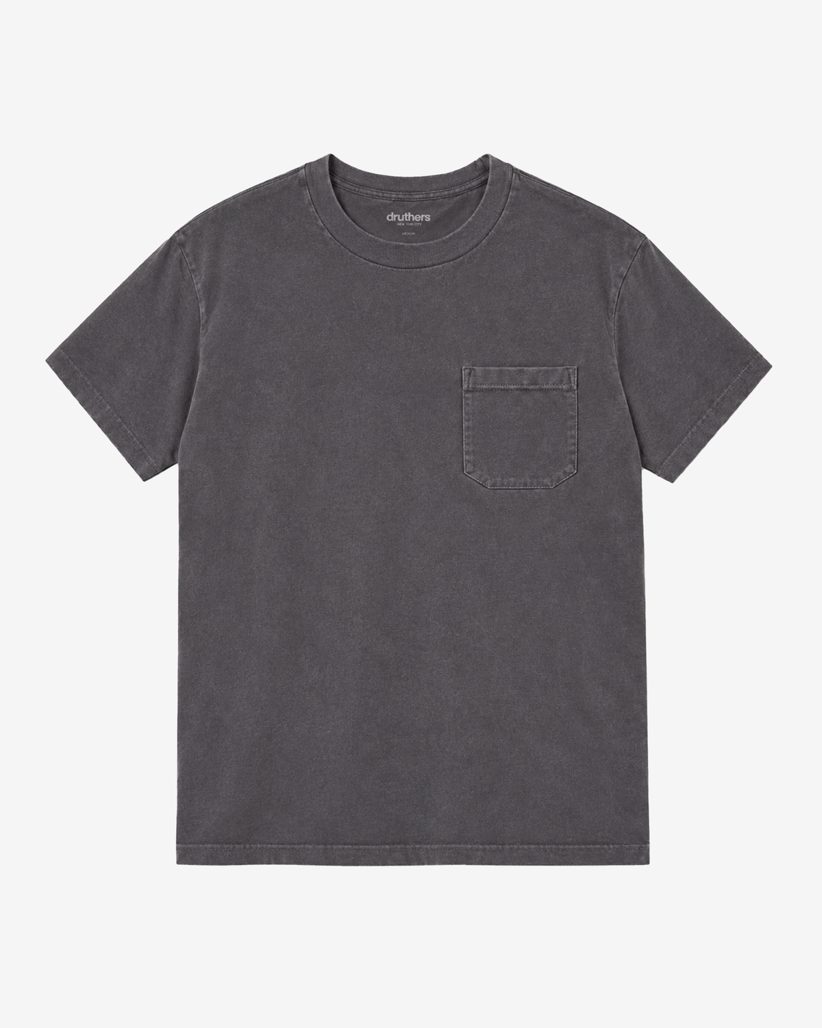 Washed Organic Cotton Pocket Tee