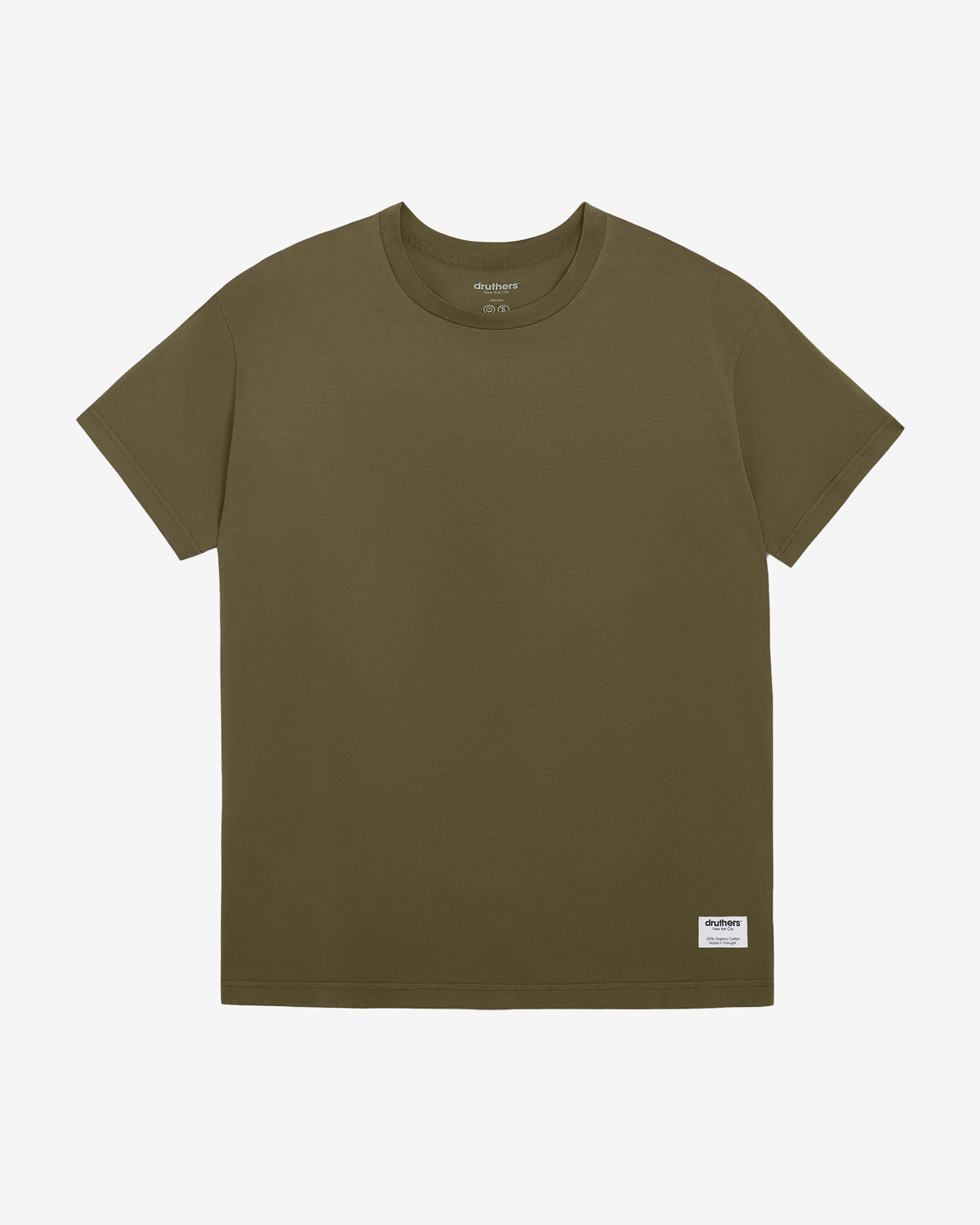 Heavyweight Organic Cotton T-Shirt - Caviar