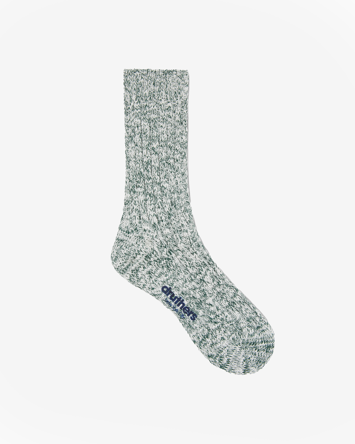 Organic Cotton OG Rib Slub Crew Sock