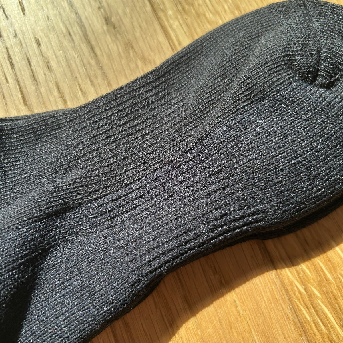 Merino Wool Defender Boot Sock - Black - SAMPLE SALE ITEM SET OF 6