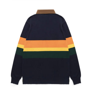 Bodega Organic Cotton Rugby - Navy