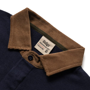 Bodega Organic Cotton Rugby - Navy