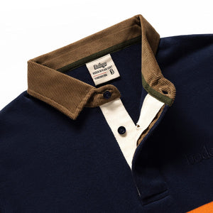 Bodega Organic Cotton Rugby - Navy