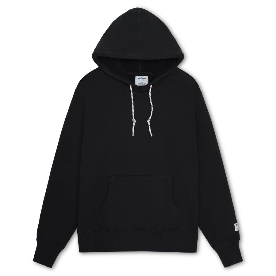 Druthers Organic Cotton Hoodie Sample - Black / Medium