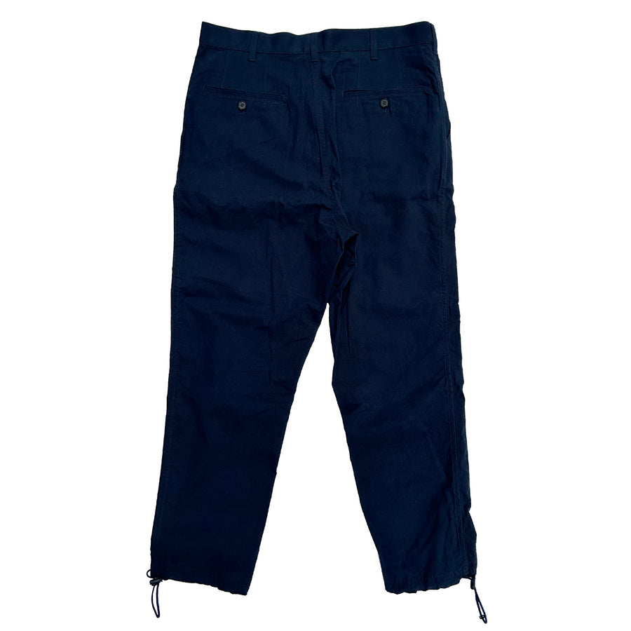 Comme Des Garcons Navy Pants - Medium