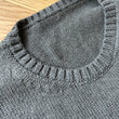 Load image into Gallery viewer, DRUTHERS ORGANIC COTTON SWEATER SAMPLE 1 OF 1 - CHARCOAL - MEDIUM
