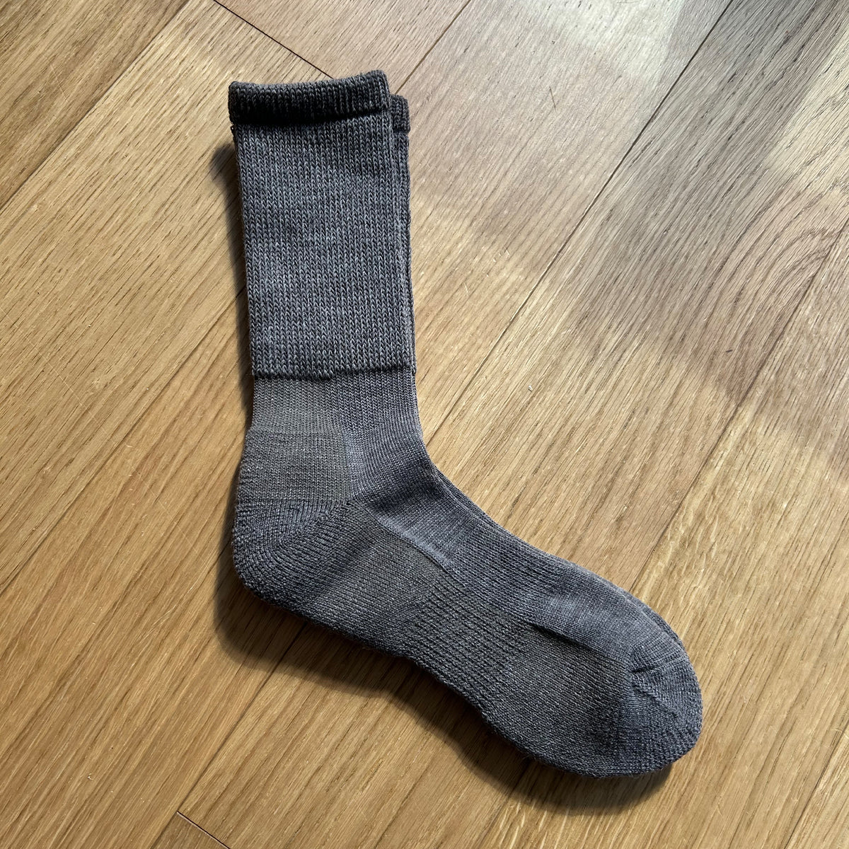 Merino Wool Defender Boot Sock - CHARCOAL - SAMPLE SALE ITEM SET OF 2