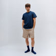 Load image into Gallery viewer, Heavyweight Organic Cotton T-Shirt - Dress Blue
