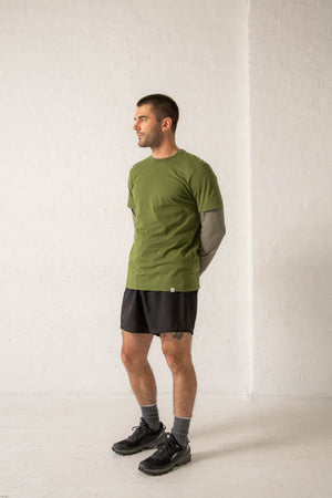 Certified Organic Cotton T-Shirt - Olive