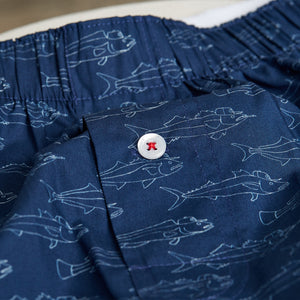 Organic Cotton School of Fish Boxer Short